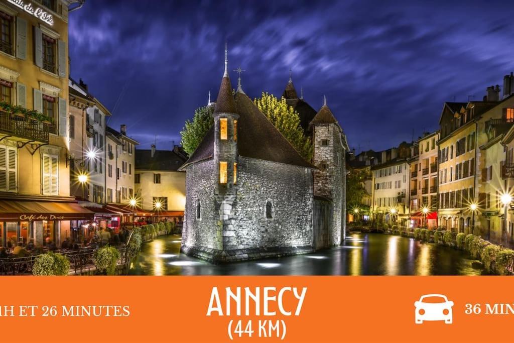 Zenbnb / Tournelles / Jardin Prive / Hyper-Centre Annemasse Exterior foto